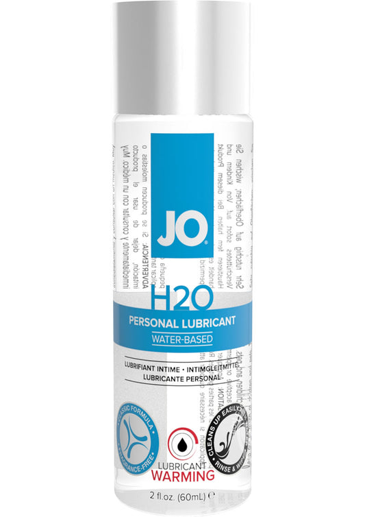 Lube Jo H2o Water Based Lubricant Warming