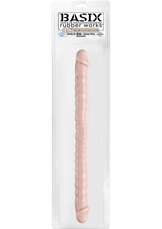 Bendable double dong 18"