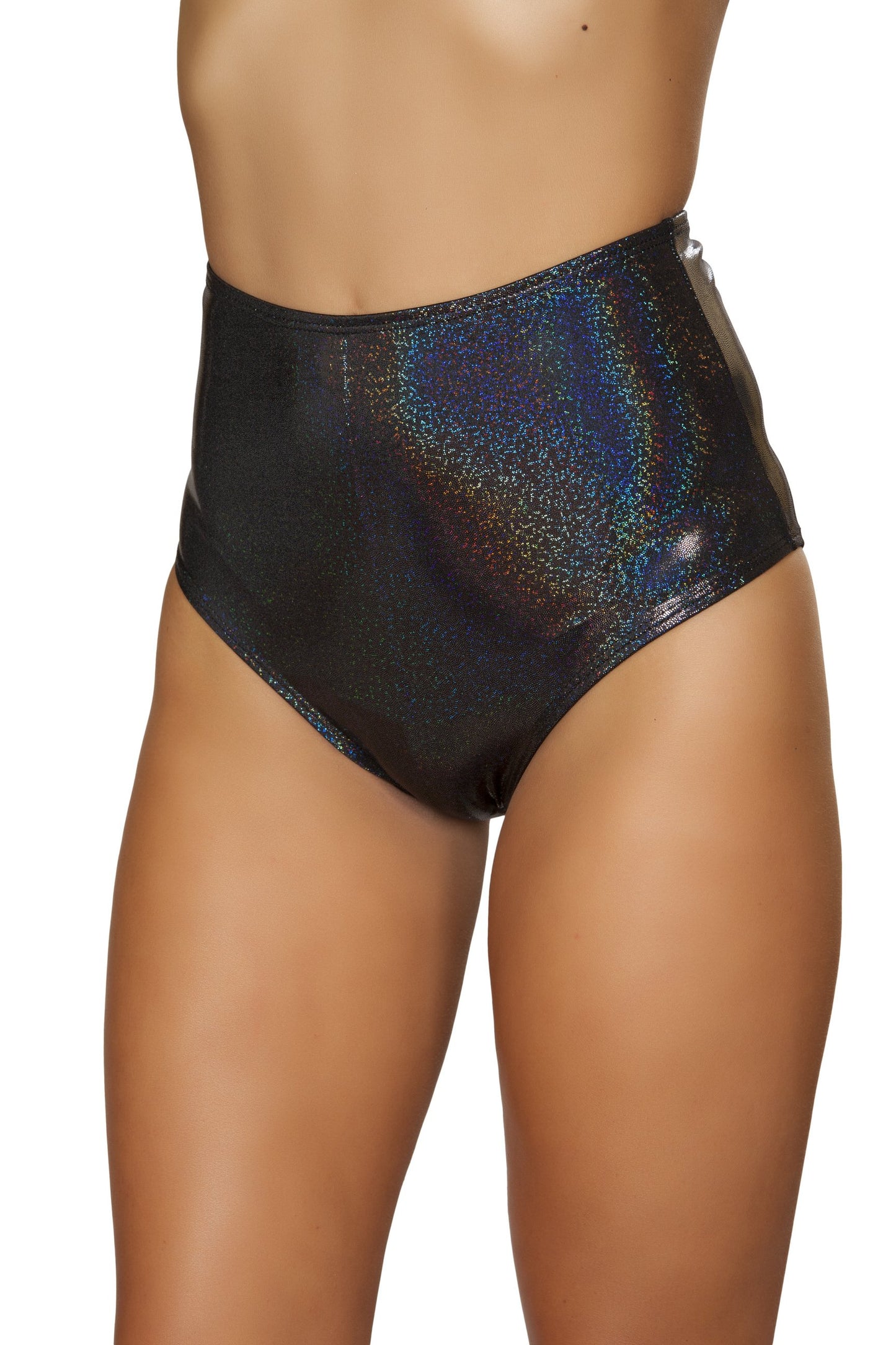 1pc Shimmer High Waisted Shorts