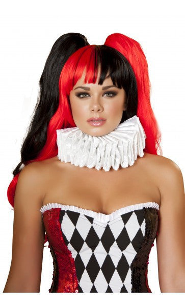 WIG101 Black Red Wig - Roma Costume Accessories - 2