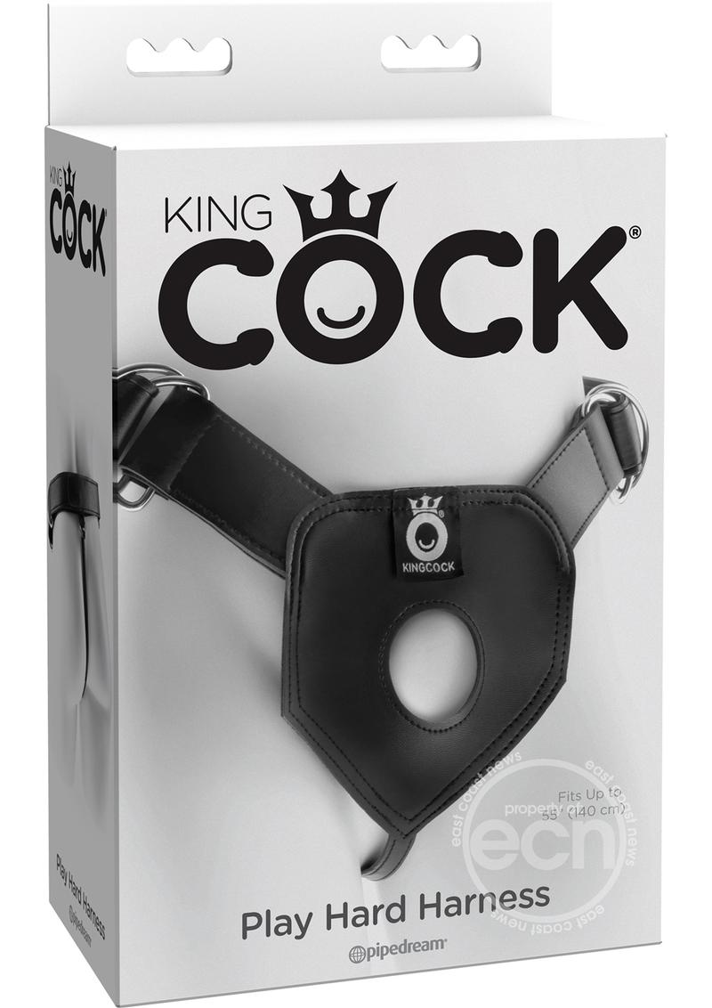 Harness Strap-On by Play Hard King Cock