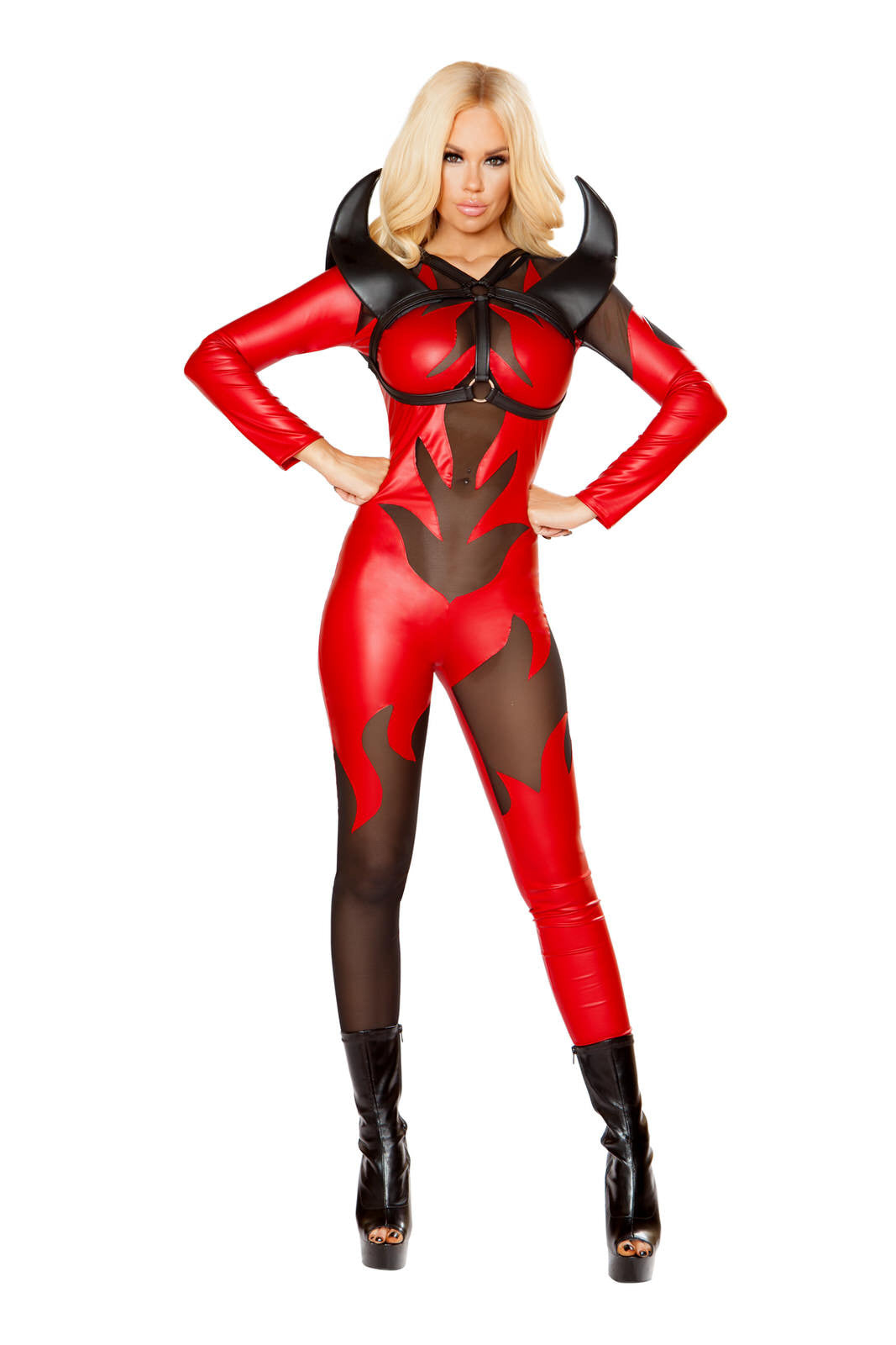 4810 - Roma Costume 1pc Fired Up Devil