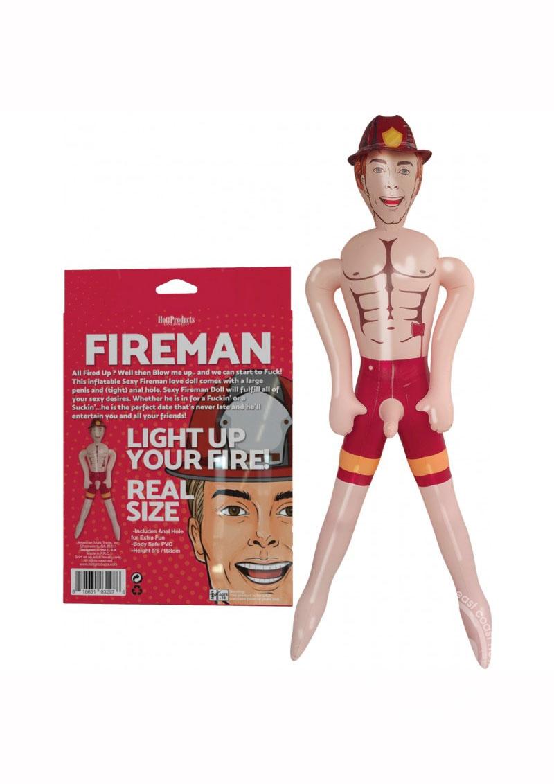 Blow Up doll Big Male Fireman