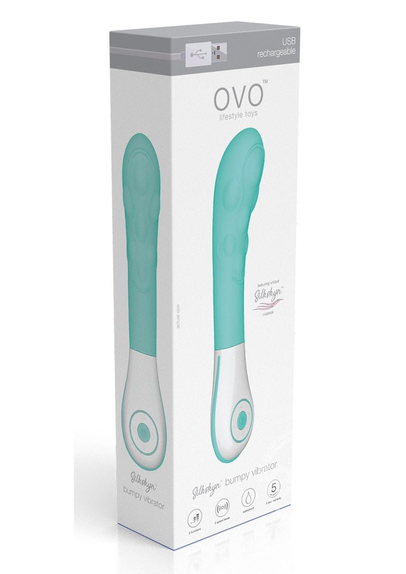 OVO Silkskyn Rechargeable Silicone Bumpy Vibrator