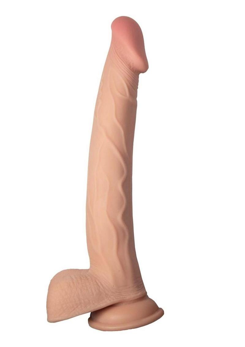 Bendable Dildo 11in - Vanilla