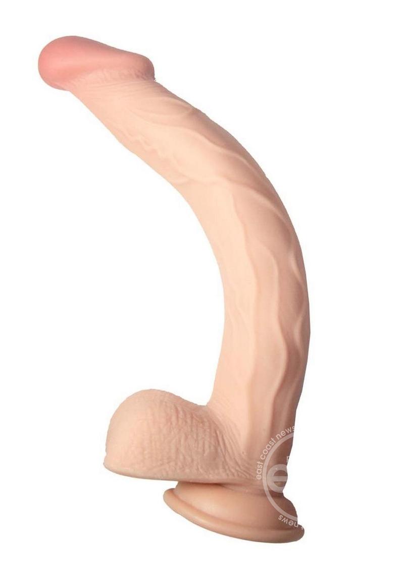 Bendable Dildo 11in - Vanilla