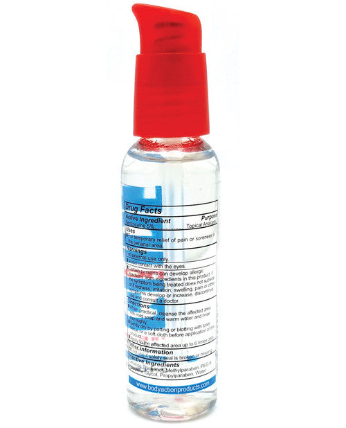 Anal Glide Extra Desensitizer - 2 oz Pump Bottle - PlaythingsMiami