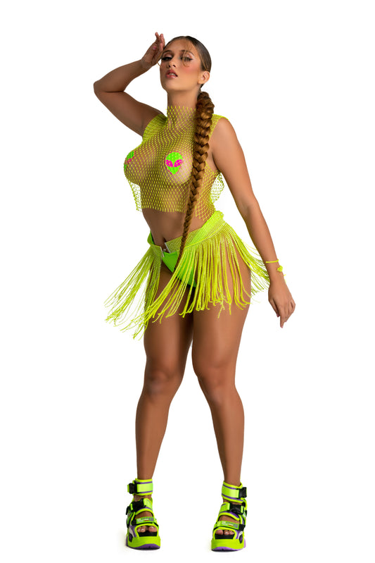 Neon Festival Outfit