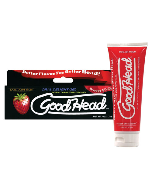 Good Head Oral Gel - 4 oz Flavors - PlaythingsMiami