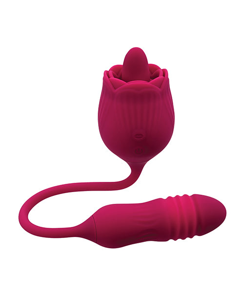 Wild Rose Tongue Clit Licker Thrusting Toy