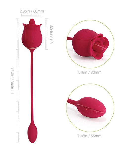 Rose Tongue Clit Licker Toy