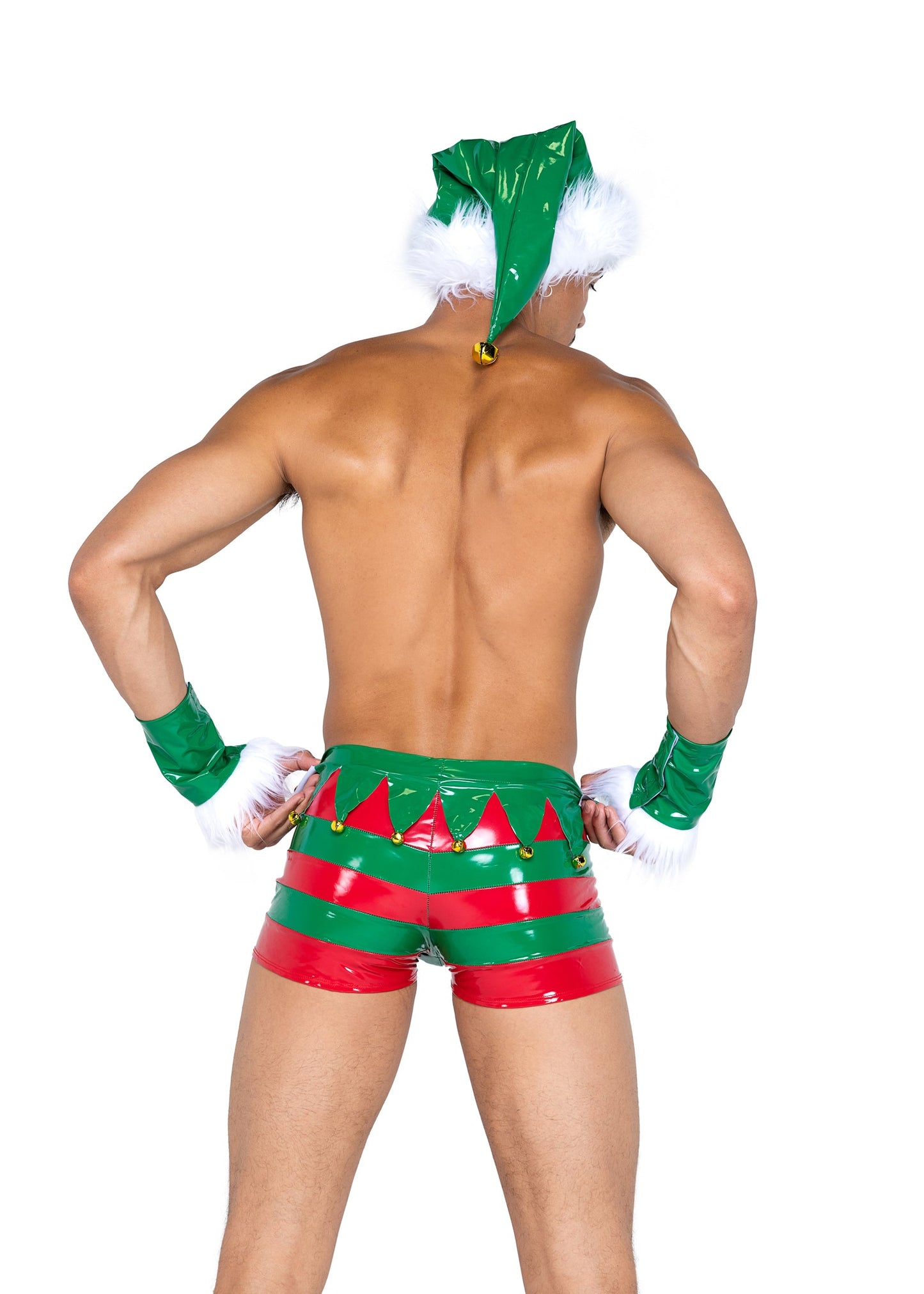 LI579 - Mens Naughty Holiday Elf 3-Piece Set