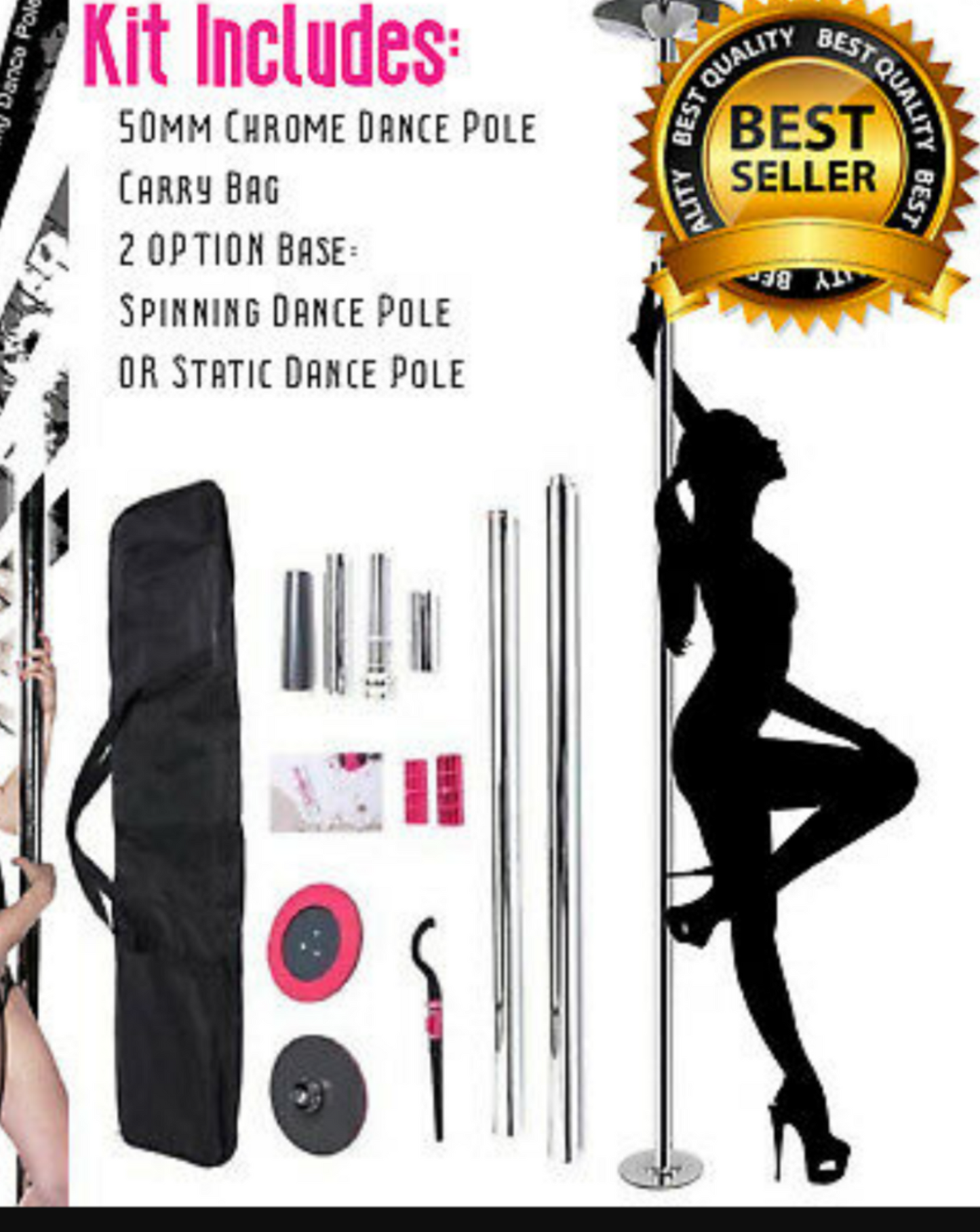 Dance Pole 360 Professional Pole