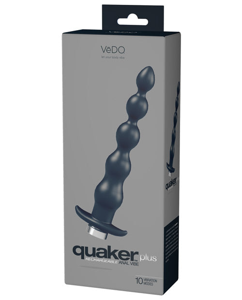 Anal Vibrator Plus Quaker Rechargeable Beads