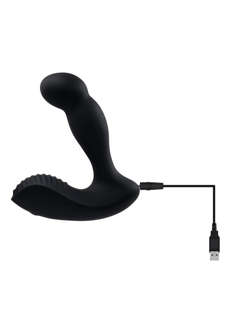 Adam and Eve - Adam's Come Hither Rechargeable Silicone Prostate Vibrator with Remote Control