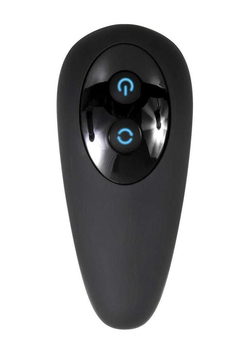 Adam and Eve - Adam's Rotating P-Spot Rechargeable Silicone Massager with Remote Control