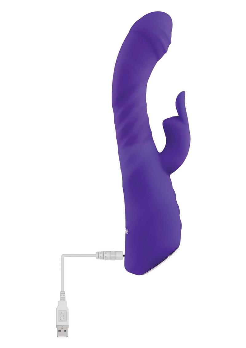 Adam and Eve - Eve's Posh Thrusting Warming Rechargeable Silicone Rabbit
