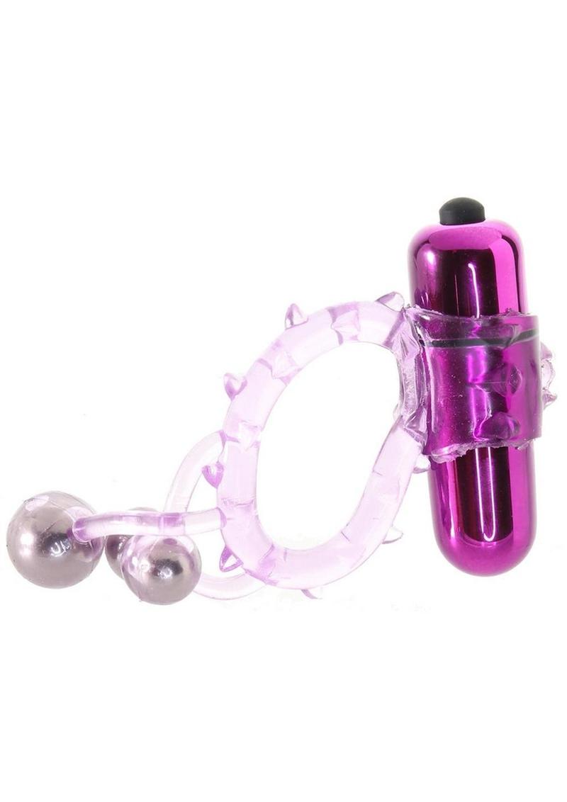 Adam and Eve 's Triple Ball Bangin' Vibrating Ring