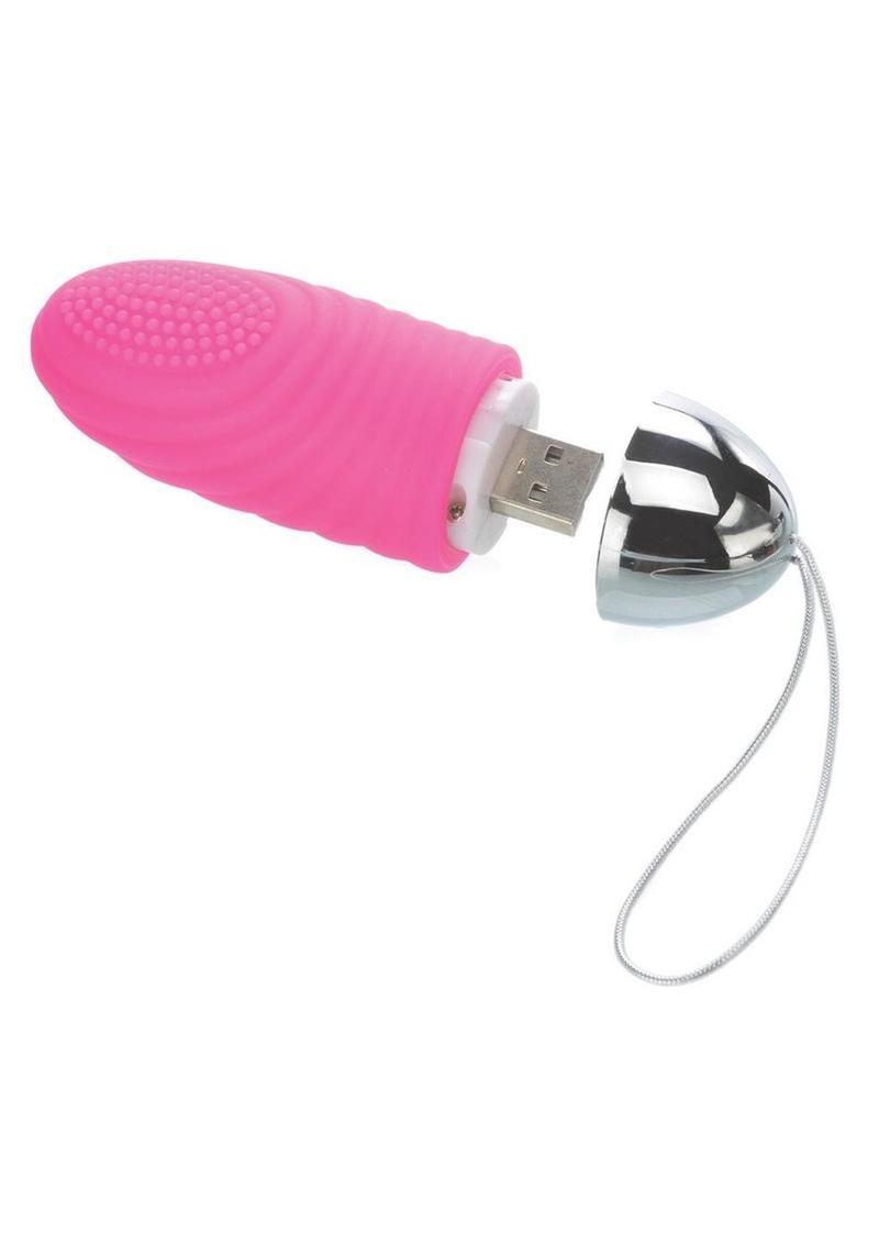Adam and Eve Turn Me On Rechargeable Silicone Love Bullet with Remote Control