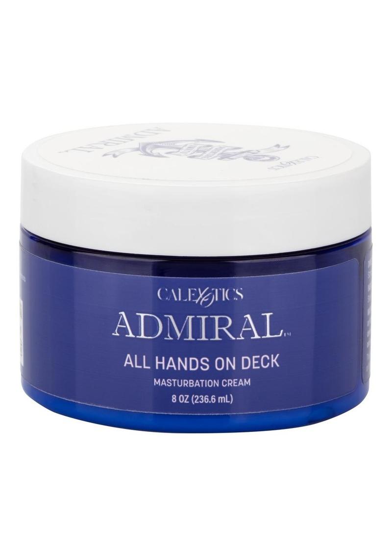 Admiral All Hands On Deck Masturbation - Cream - 8oz