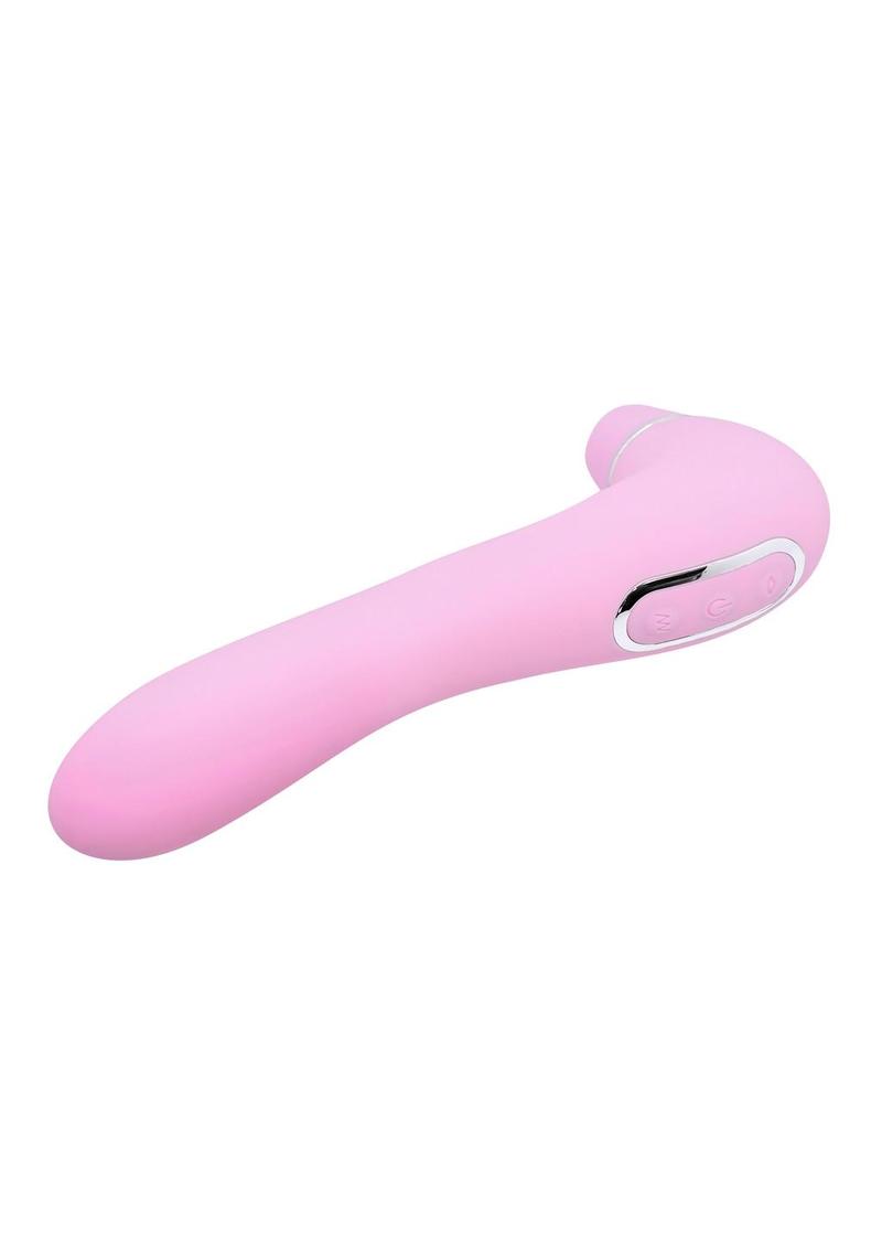 Alive Midnight Quiver Rechargeable Silicone Dual End Vibrator and Clitoral Stimulator