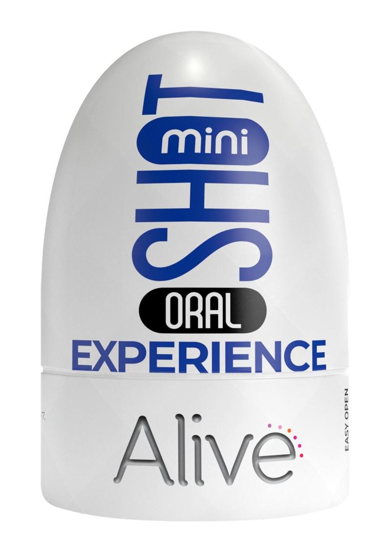 Alive Oral Mini Masturbator - Vanilla