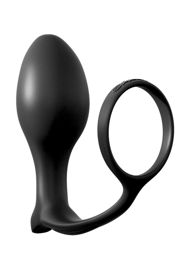 Anal Fantasy Collection Ass-Gasm Cockring Beginners Silicone Plug Slim