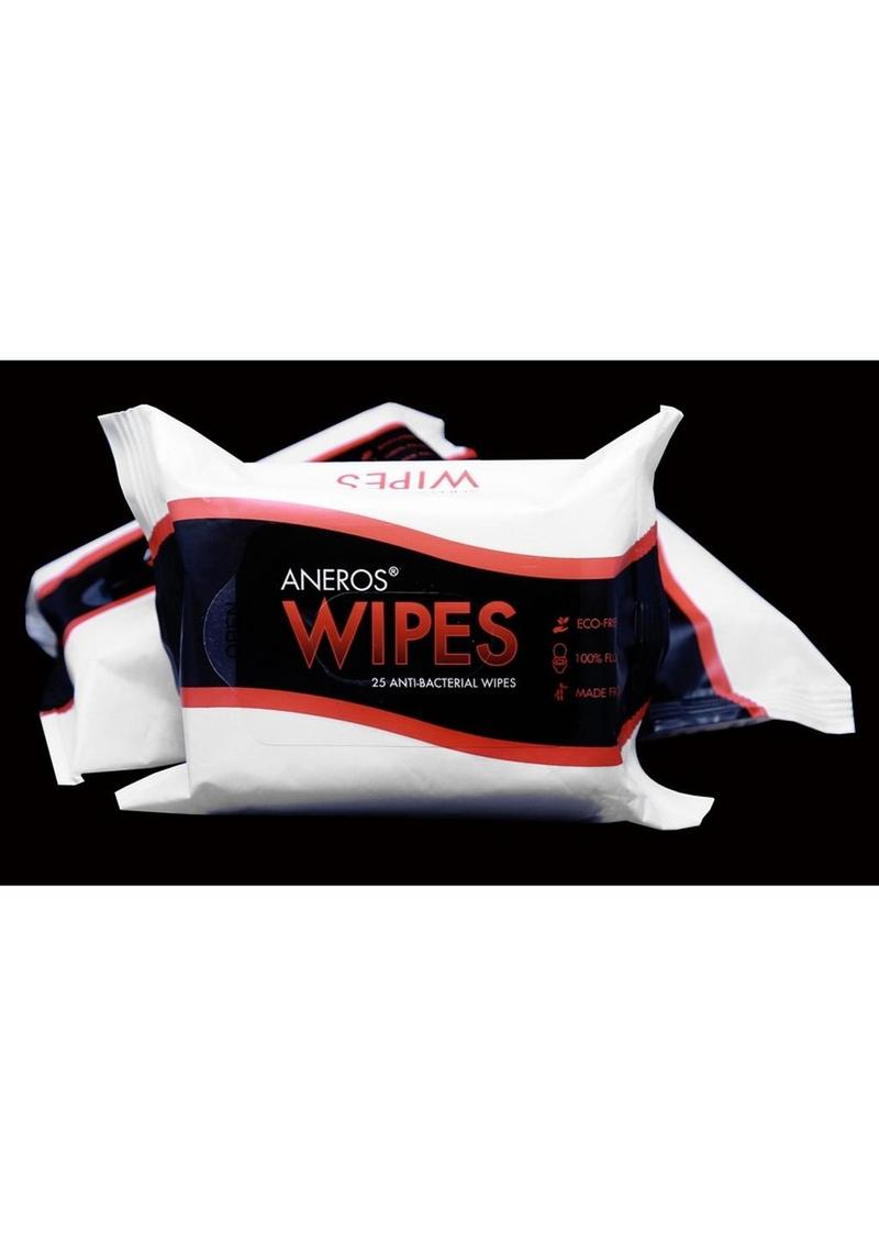 Aneros Unscented Anti-Bacterial Wipes 25 Wipes