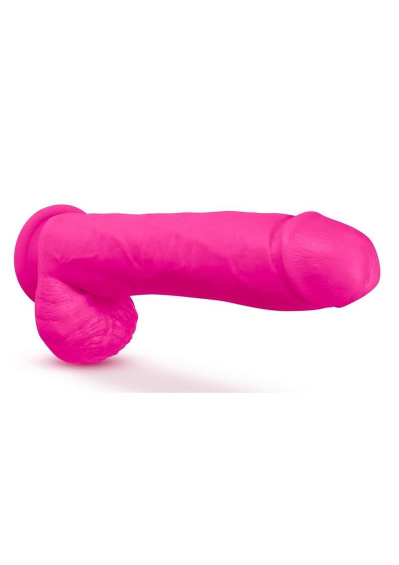 Au Naturel Bold Huge Dildo with Suction Cup and Balls