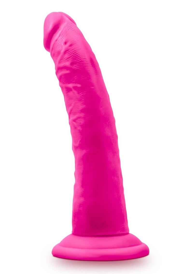Au Naturel Bold Jack Dildo with Suction Cup - Pink - 7in