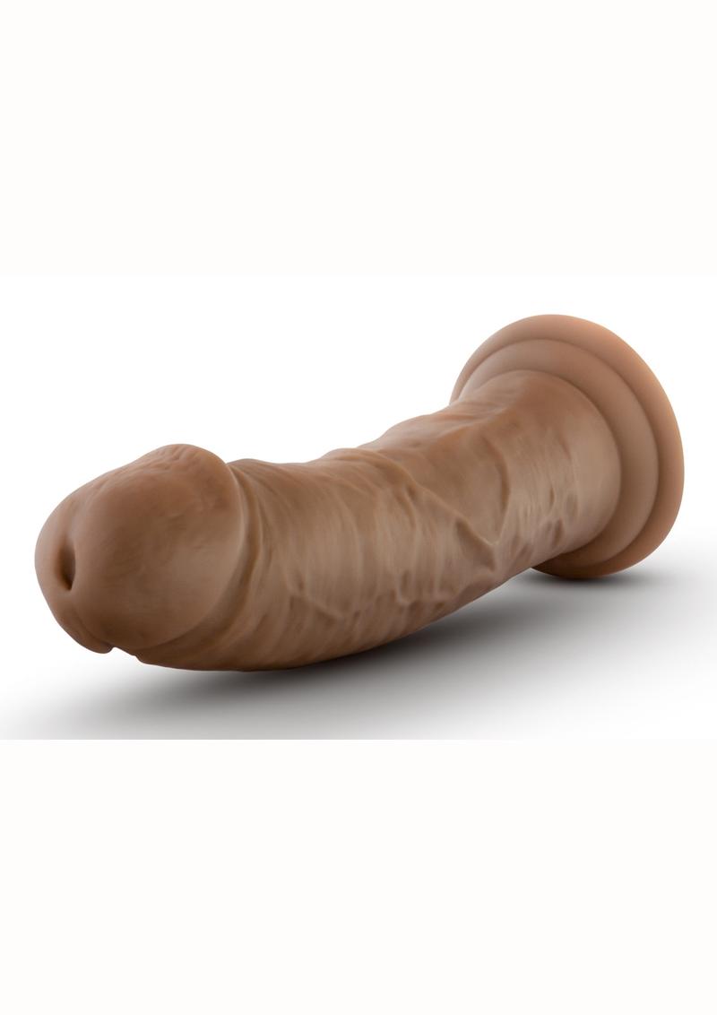 Au Naturel Dildo with Suction Cup - Brown/Caramel - 8in