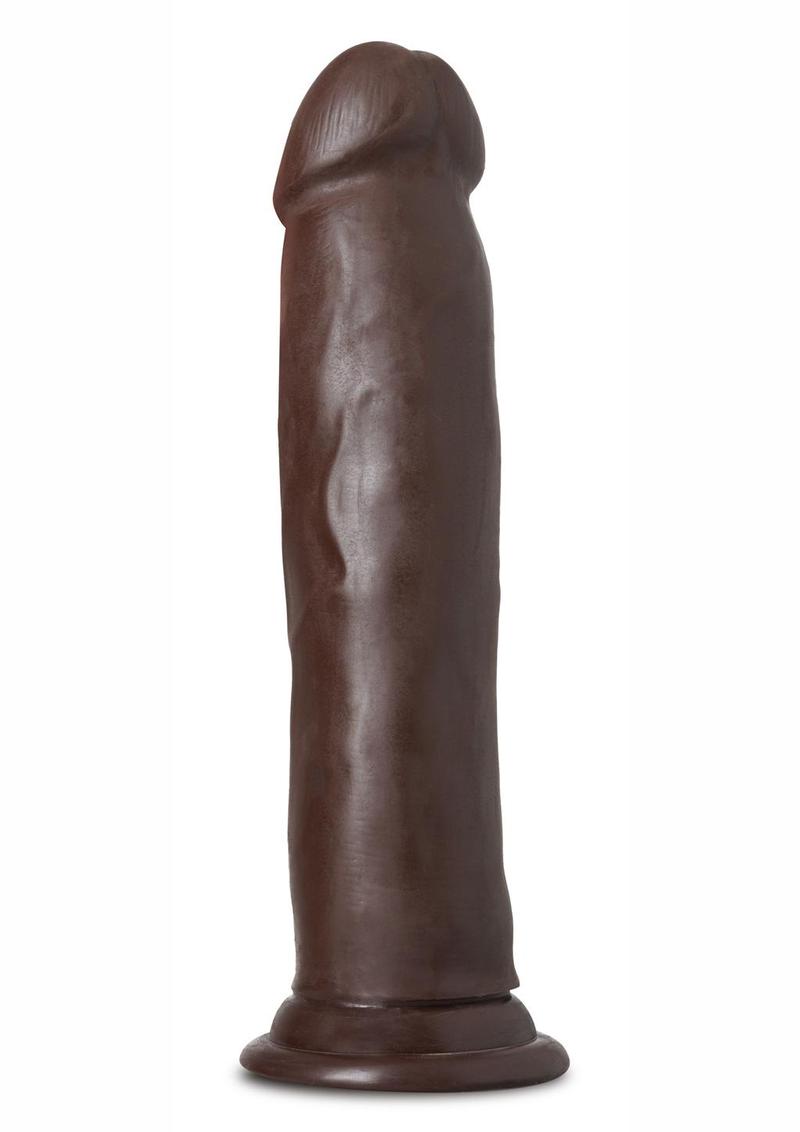 Au Naturel Jackson Dildo with Suction Cup - Chocolate - 9in