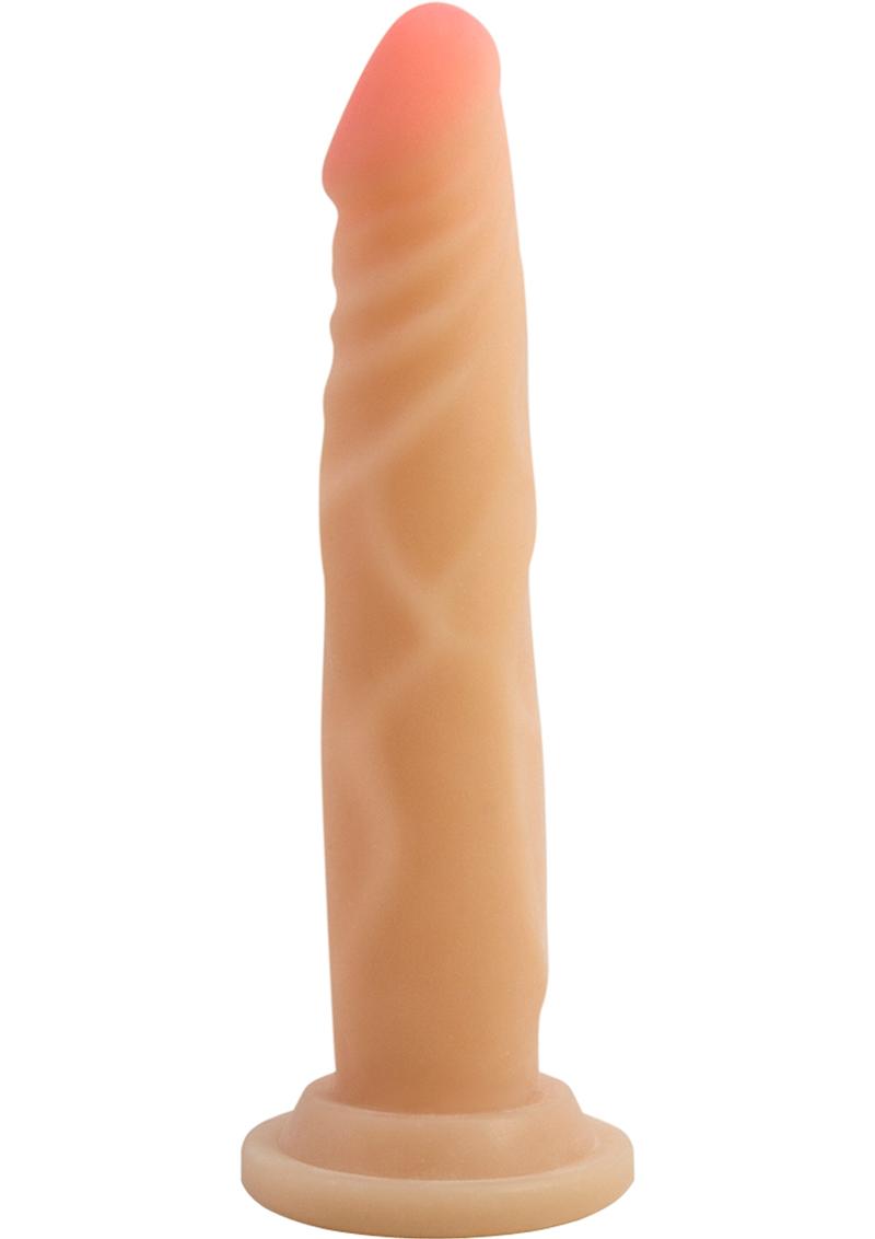 Au Naturel Ronnie Dildo with Suction Cup - Vanilla - 7.75in