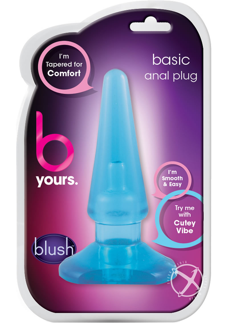 B Yours Basic Butt Plug - Blue