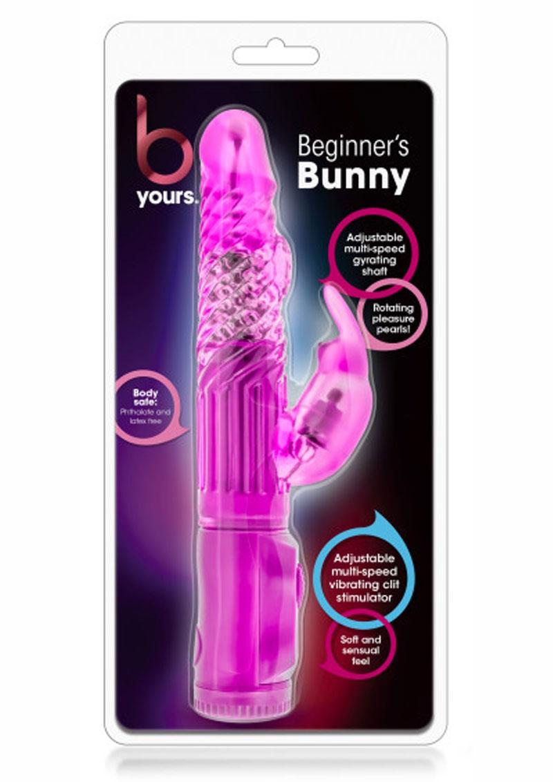 B Yours Beginner's Bunny Rabbit Vibrator - Pink