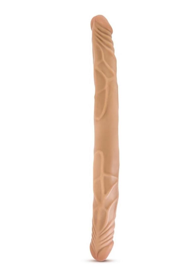 B Yours Double Dildo - Caramel - 14in
