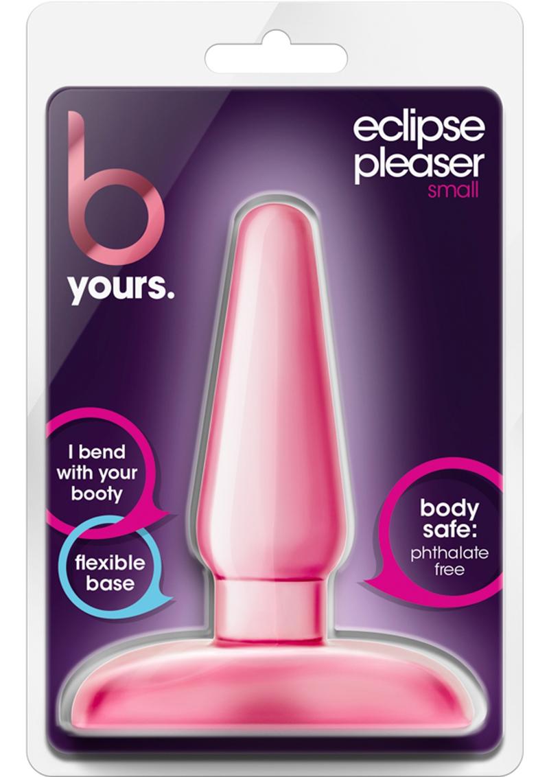 B Yours Eclipse Pleaser Butt Plug - Pink - Small
