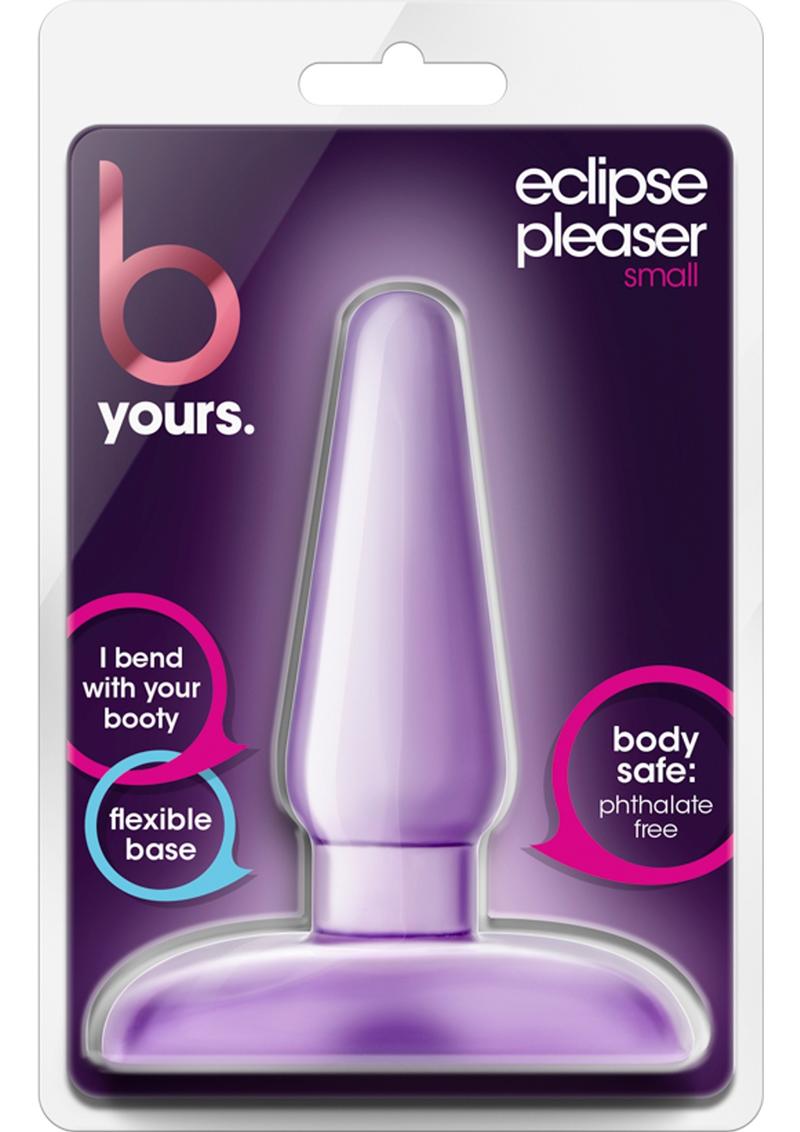 B Yours Eclipse Pleaser Butt Plug - Purple - Small