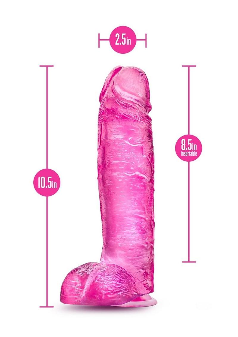 B Yours Plus Big N' Bulky Realistic Dildo with Suction Cup
