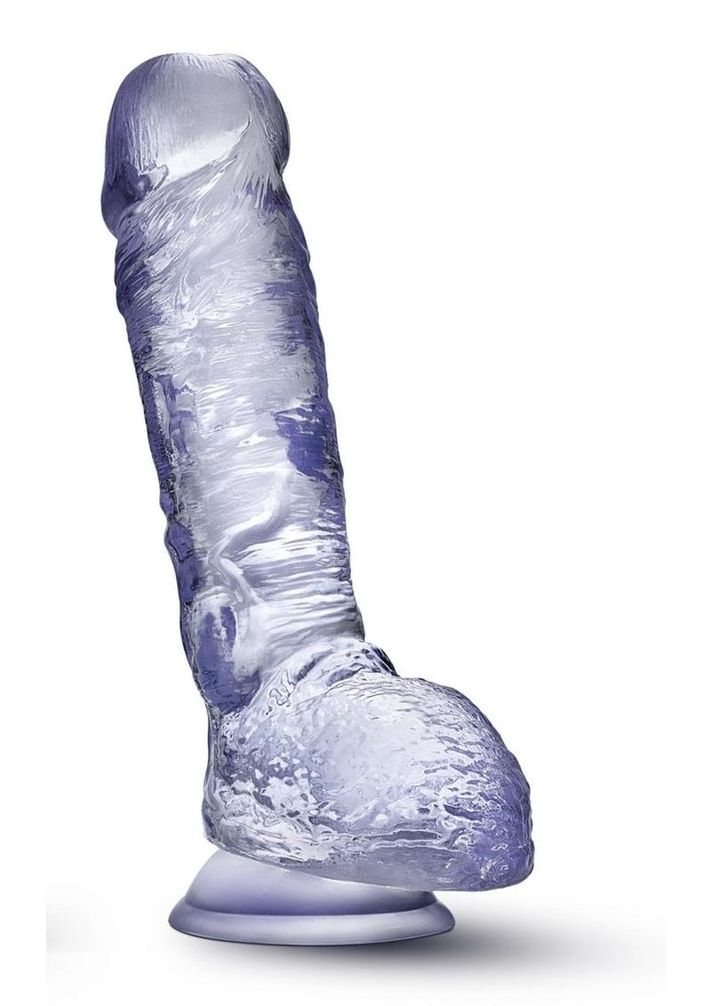 B Yours Plus Hearty N' Hefty Realistic Dildo with Suction Cup - Clear