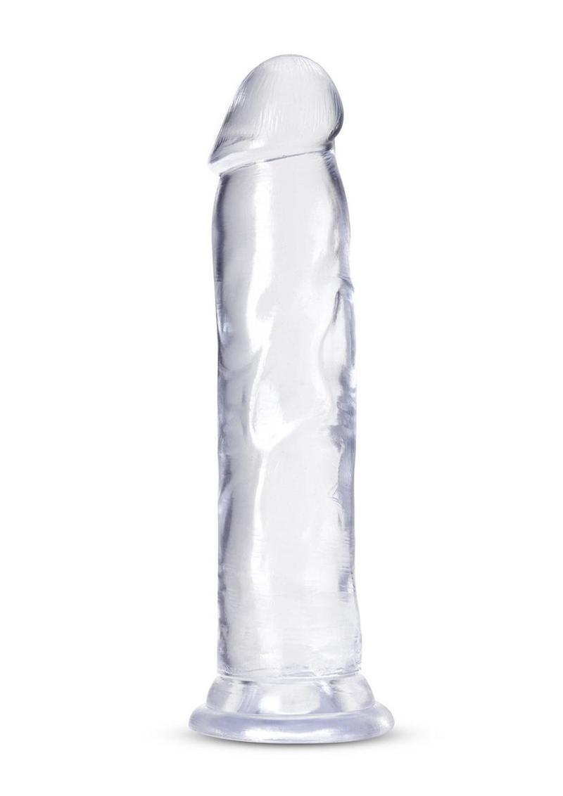 B Yours Plus Thrill N' Drill Realistic Dildo - Clear - 9.5in