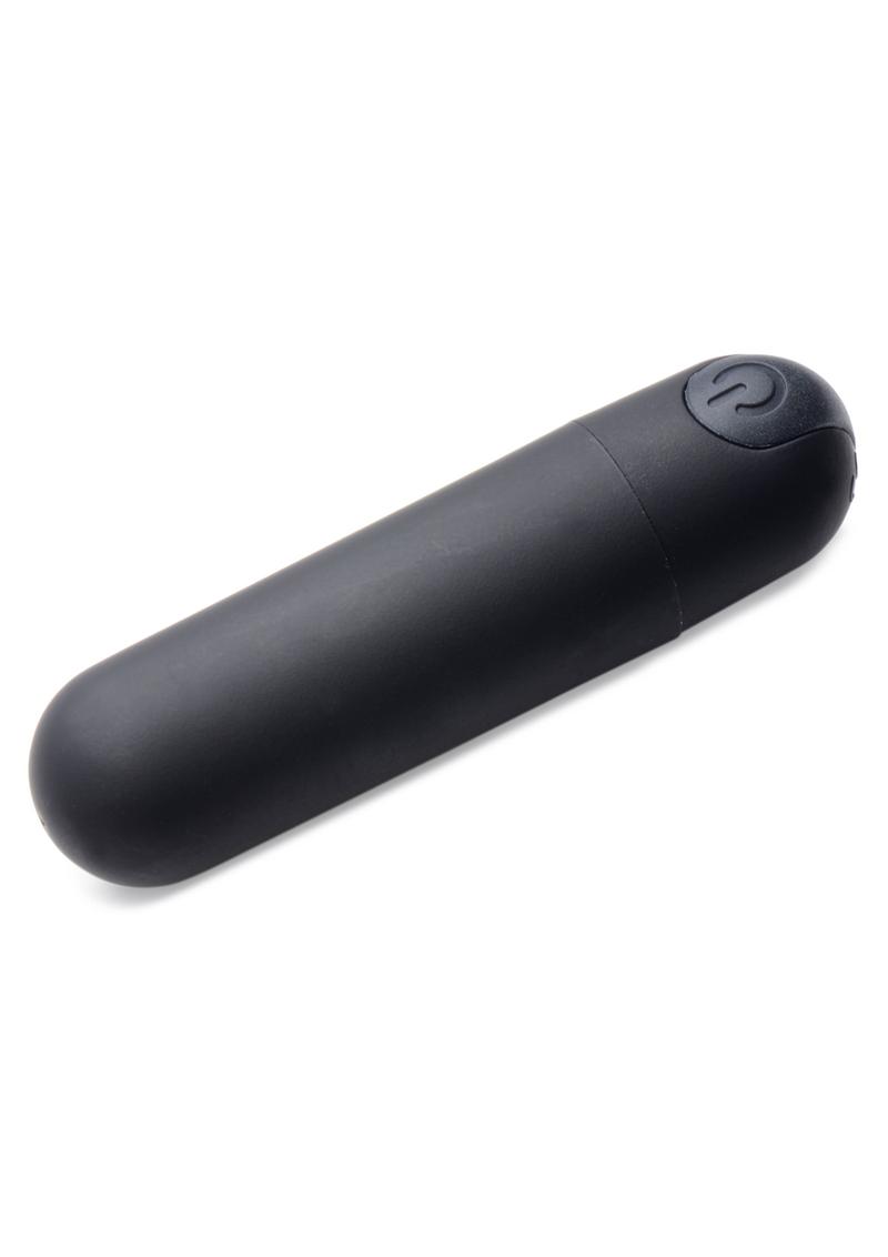 Bang! Vibrating Bullet with Remote Control - Black