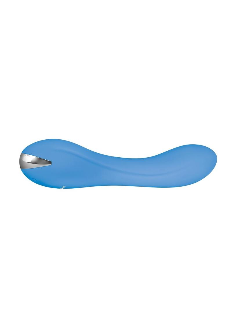 Blue Crush Rechargeable Silicone Vibrator