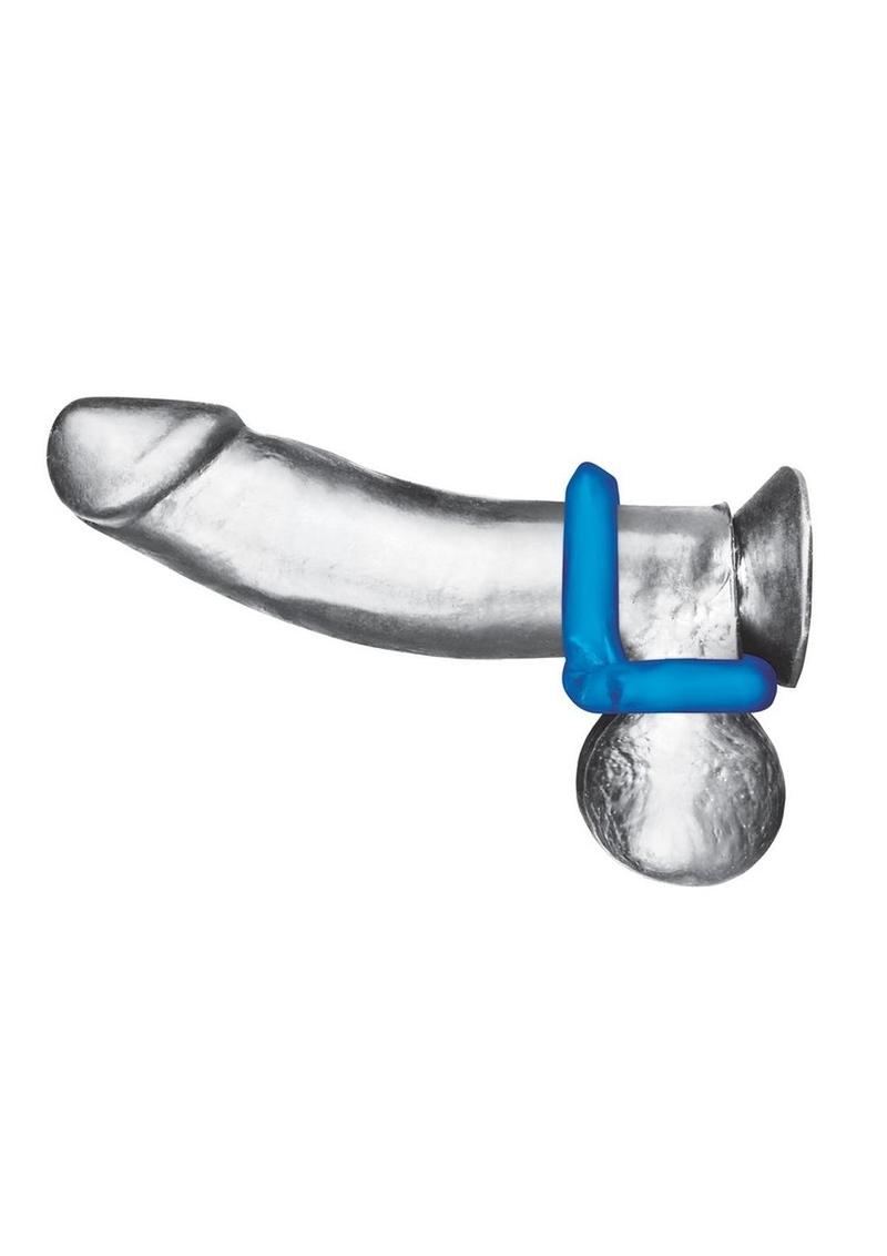 Blue Line Duo Cock and Ball Stamina Enhancement Ring