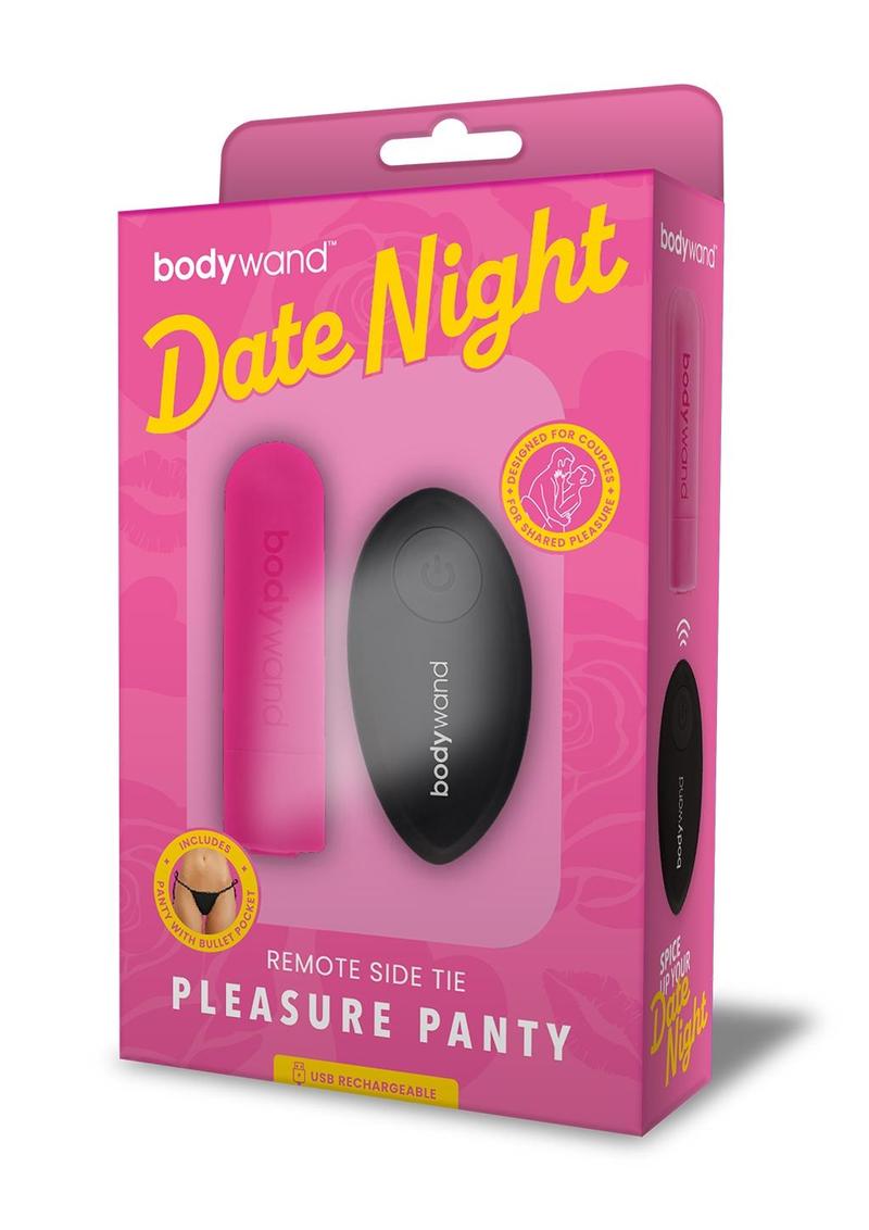 Bodywand Date Night Remote Control Egg W/Panty - Pink