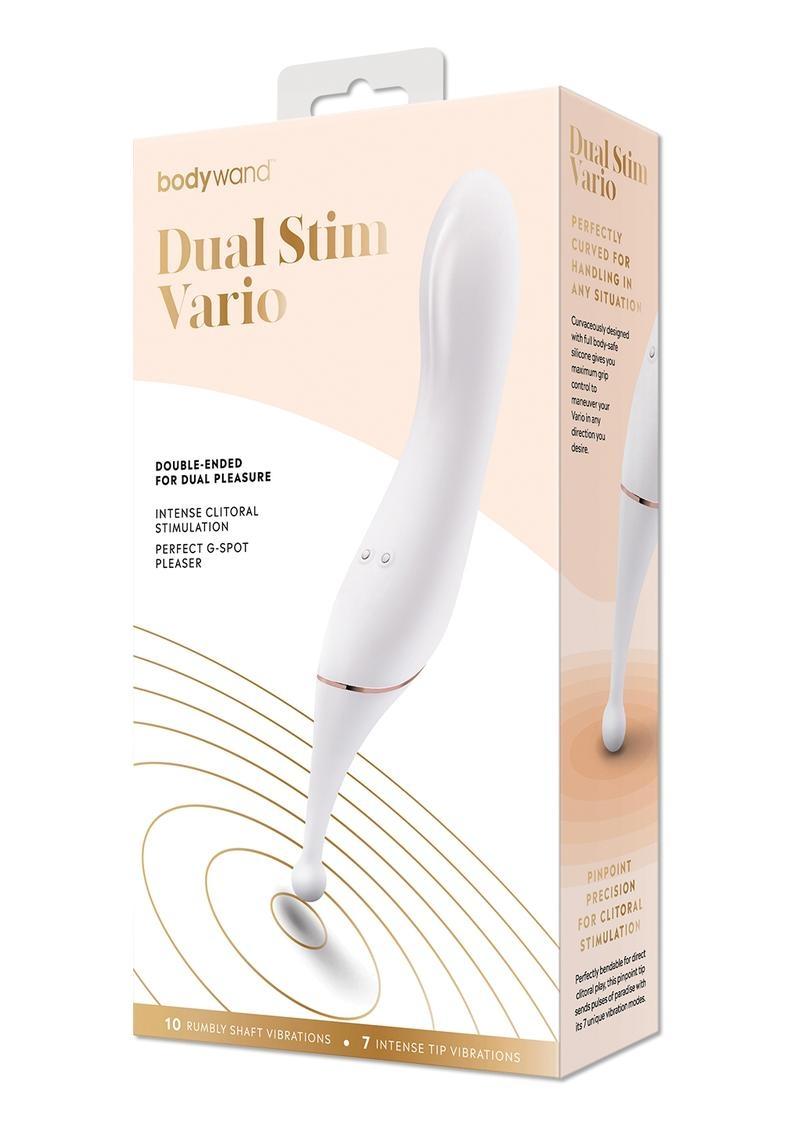 Bodywand Dual Stim Vario - White