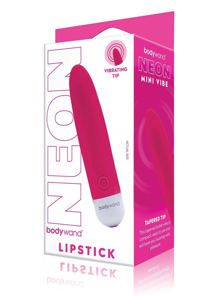 Bodywand Mini Lipstick - Neon Pink/Pink