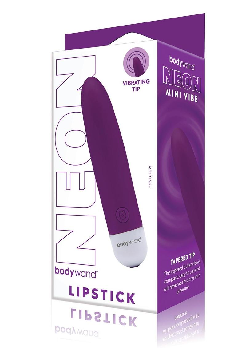 Bodywand Mini Lipstick - Neon Purple/Purple