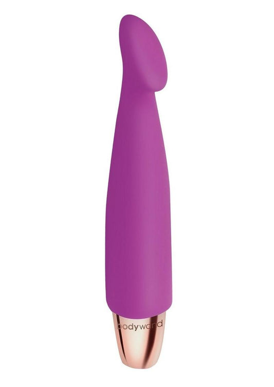 Bodywand Mini Vibes Bop Rechargeable Silicone Clitoral Stimulator - Purple