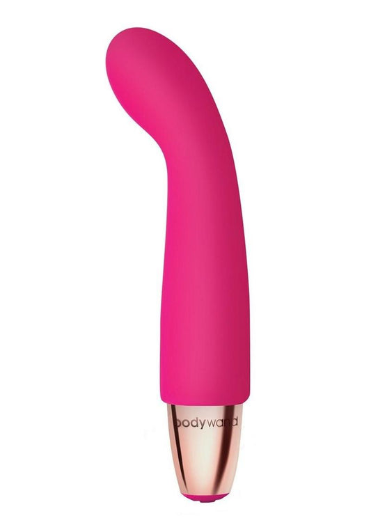 Bodywand Mini Vibes Tap Rechargeable Silicone Clitoral Stimulator - Pink
